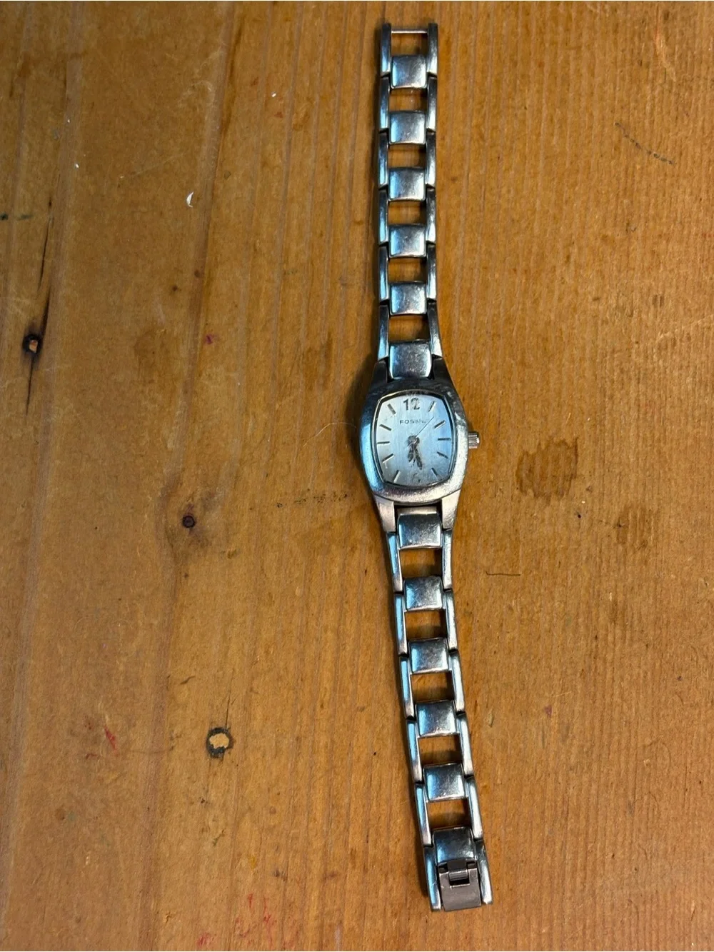 Fossil Silver Tone Women's Link Bracelet Watch